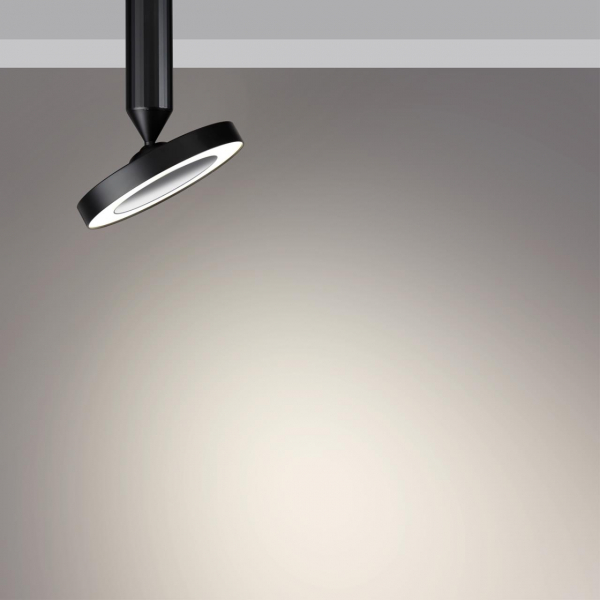 359279 OVER NT23 192 черный Светильник накладной светодиодный IP20 LED 18W 85-265V 1350Лм 3000К MIRROR, изображение 4