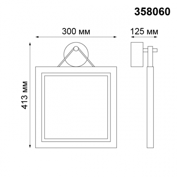 358060 STREET NT19 331 темно-серый Ландшафтный светильник IP65 LED 3000К 13W 100-240V ROCA, изображение 4