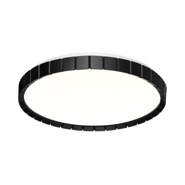 7649/EL PALE SN 88 Светильник пластик/белый/черный LED 70Вт 3000-6000К D486 IP43 пульт ДУ ATABI BLACK, изображение 3