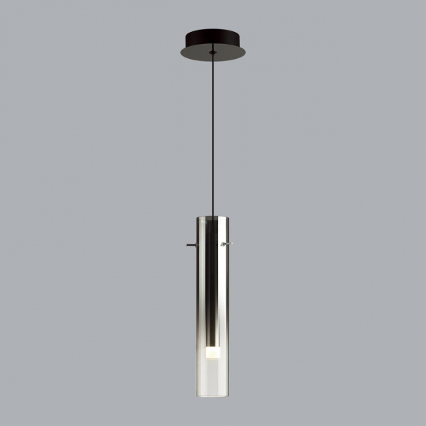 5062/5L PENDANT ODL24 317 черный/темн.хром/металл/стекло Подвес LED 5W 3000K SHINY, изображение 3