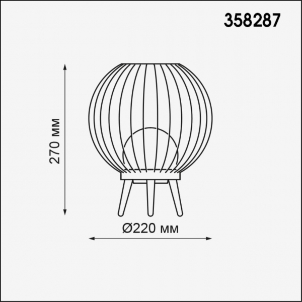 358287 STREET NT19 323 темно-серый Ландшафтный наст.светильник IP65 LED 4000K 7W 220-240V CARRELLO, изображение 5