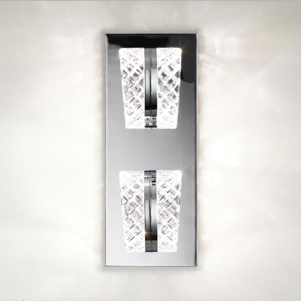 5029/8WL L-VISION ODL24 451 хром/металл/акрил Бра LED 8W 4000K 415лм MIRAGE, изображение 2