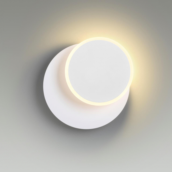 5626/9WL LEDIO LN23 035 белый Бра LED 9W 3000K 455Лм 220V DEVIN, изображение 2
