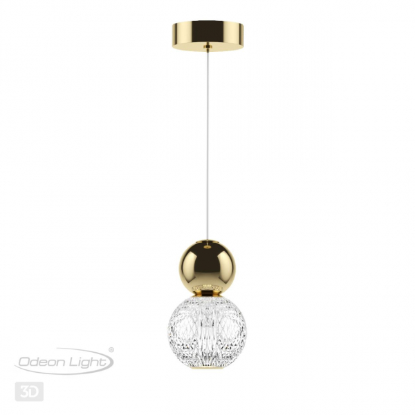 Подвес 5008/7L CRYSTAL золото LED 7W 4000K, изображение 5