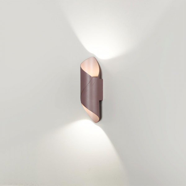 6659/10WLA NATURE ODL24 629 коричневый/металл Уличный настенный светильник IP65 LED 10W 4000K AC85-265V BASTI, изображение 2