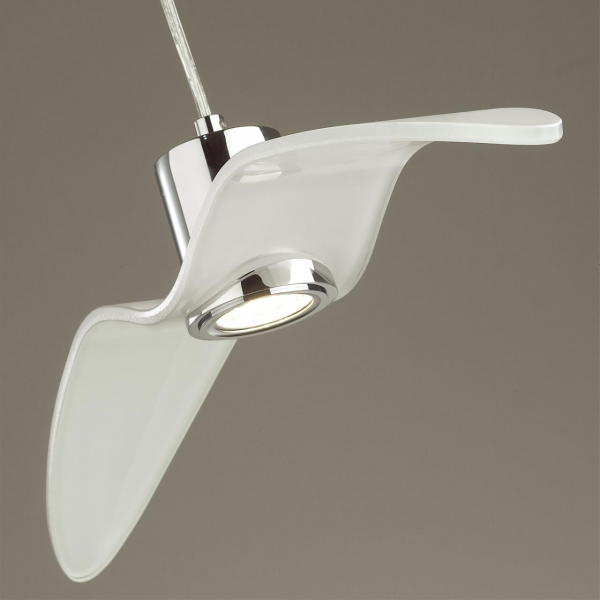 Подвес 4903/1B BIRDS GU10 1*5W бел/хром, изображение 6