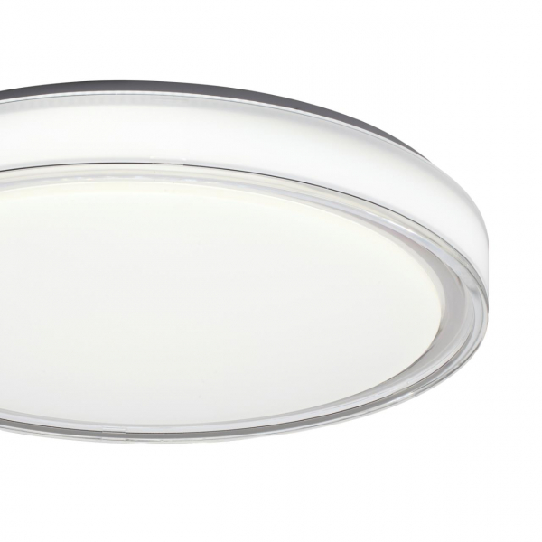 7699/EL MARON SN 92 Светильник пластик/белый LED 70Вт 3000-6000K D490 IP43 пульт ДУ LAVEN, изображение 6