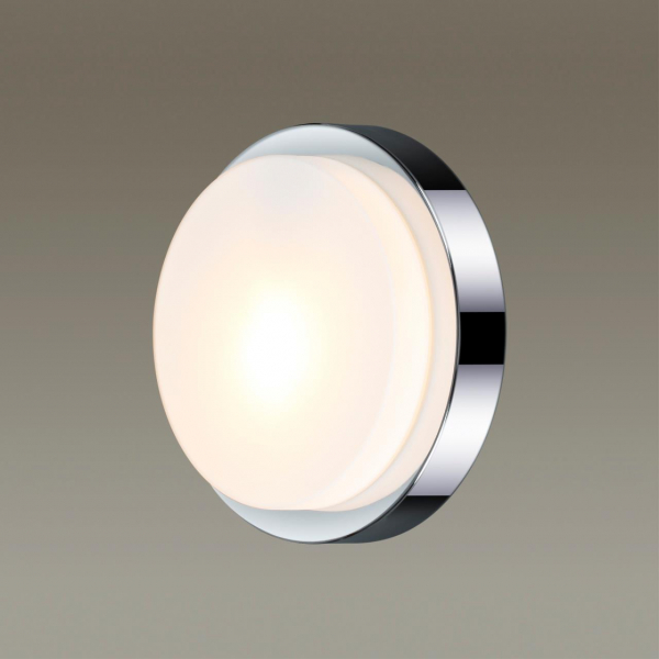 2746/1C DROPS ODL15 608 хром/стекло Н/п светильник IP44 E14 40W 220V HOLGER, изображение 2