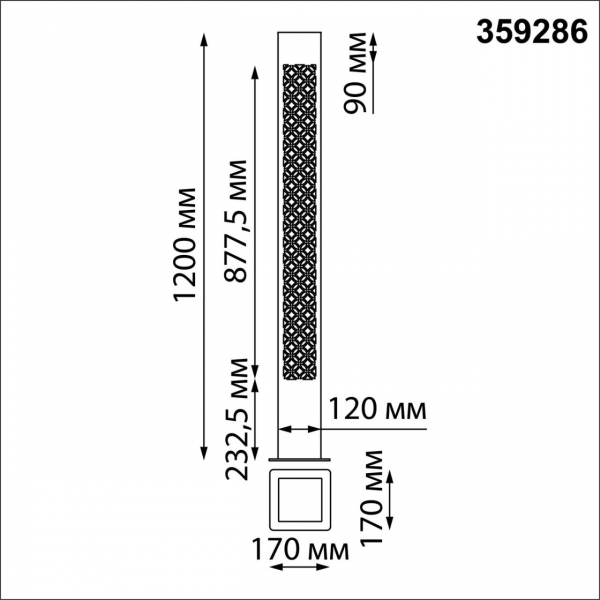359286 STREET NT24 000 черный Светильник ландшафтный IP65 LED 15W 4000K 100-277V NETZ, изображение 9