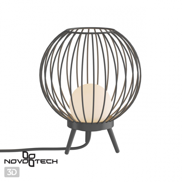 358287 STREET NT19 323 темно-серый Ландшафтный наст.светильник IP65 LED 4000K 7W 220-240V CARRELLO, изображение 4