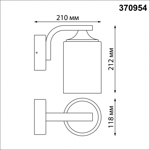 370954 STREET NT23 356 черный Светильник ландшафтный IP54 E27 max 60W 220-240V NAMI, изображение 5