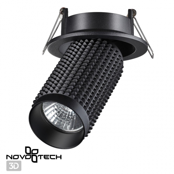 370745 SPOT NT21 250 черный Светильник встраиваемый IP20 GU10 50W 220V MAIS, изображение 3