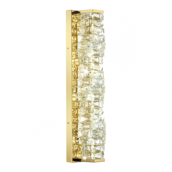 4999/15WL HALL ODL23 535 золотой/прозрачный/металл/хрусталь Бра LED 15W 4000K STRAZA, изображение 2