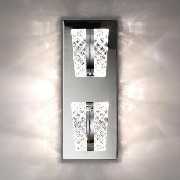5029/8WL L-VISION ODL24 451 хром/металл/акрил Бра LED 8W 4000K 415лм MIRAGE, изображение 3