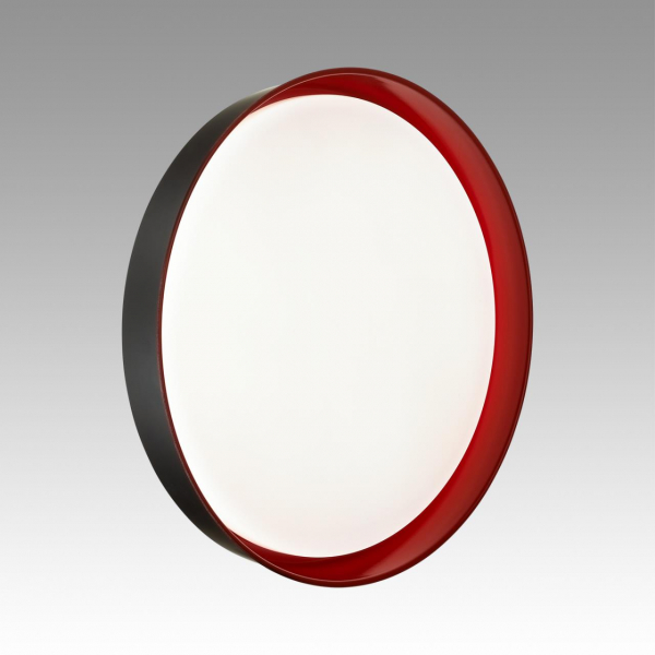7710/DL COLOR SN 102 Светильник пластик/белый/красный LED 48Вт 4000К D407 IP43 TUNA RED, изображение 3