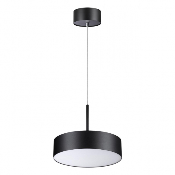 358762 OVER NT21 216 черный Светильник накладной светодиодный, длина провода 2м IP20 LED 30W 4000K 2600Лм 100-265V PROMETA