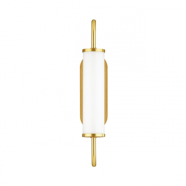 4270/6WL MODERN ODL21 581 бел/зол Настенный светильник выкл на базе LED 6W 480Лм 3000К PONTE