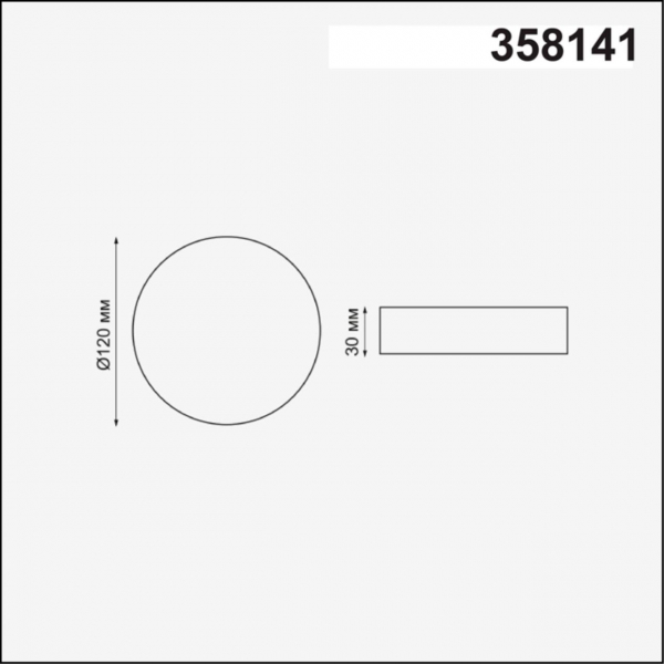 358141 SPOT NT19 301 белый Встраиваемый светильник IP20 LED 3000K 12W 85 - 265V MON, изображение 3