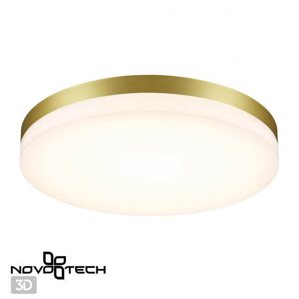 358892 STREET NT22 396 золото Светильник ландшафтный светодиодный IP54 LED 4000К 40W 220V OPAL, изображение 2