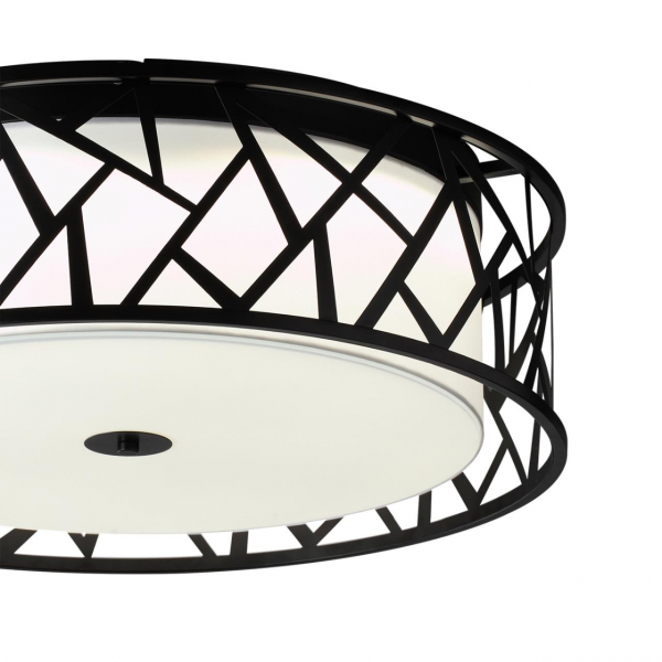 7700/60L AVRA LED SN 34 Светильник металл/пластик/белый/черный LED 60Вт 3000-6000K D600 IP20 пульт ДУ FABIANA, изображение 5