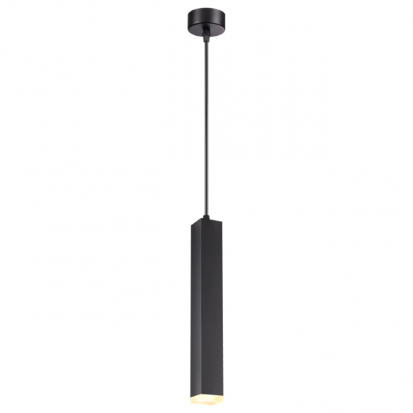 358128 OVER NT19 227 черный Накладной св-к длина провода 1м IP20 LED 3000K 12W 160 - 265V MODO