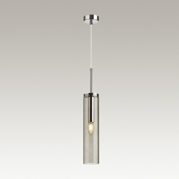 4694/1 PENDANT ODL20 341 хром/дымчатый Подвес E14 1*40W KLUM, изображение 3