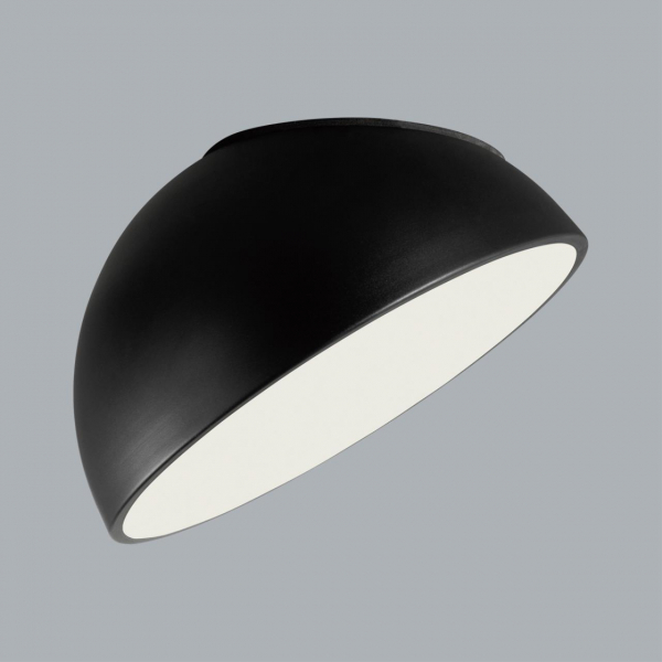 7658/35L MITRA LED SN 50 Светильник пластик/белый/черный LED 35Вт 4000K D300 IP20 PLUTO BLACK, изображение 3