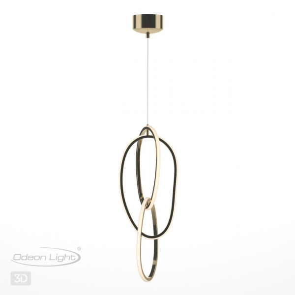 4875/32L L-VISION ODL_EX22 95 золотой/акрил Подвес LED 32W 4000K 4875/32L SPACE, изображение 6