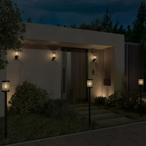 370941 STREET NT23 359 темно-серый Светильник ландшафтный IP44 E27 13W 220-240V IVORY, изображение 3