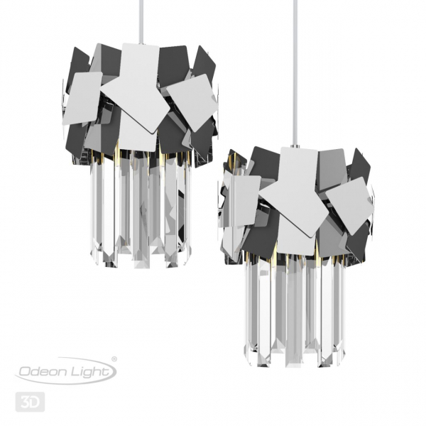 4811/1 HALL ODL21 479 хром/хрусталь Подвес E14 1*40W STALA, изображение 6