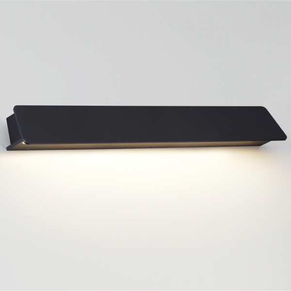 6642/16WL HIGHTECH ODL24 629 черный/металл Настенный светильник IP54 LED 16W 3000K 220V LEO, изображение 2