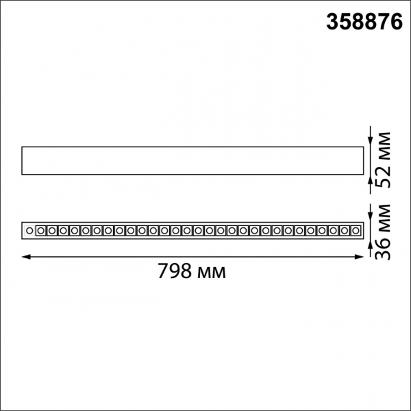 358876 OVER NT22 209 черный Светильник накладной/подвесной светодиодный (длина подвесов 1,2м) IP20 LED 4000K 30W 220V ITER, изображение 7