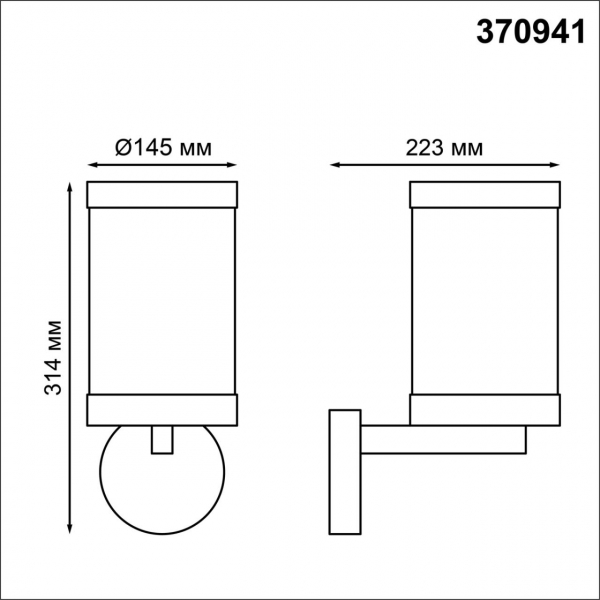 370941 STREET NT23 359 темно-серый Светильник ландшафтный IP44 E27 13W 220-240V IVORY, изображение 4