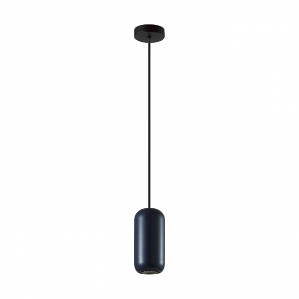 5060/1C PENDANT ODL24 313 темн.синий/черный/металл Подвес GU10 LED 4W COCOON