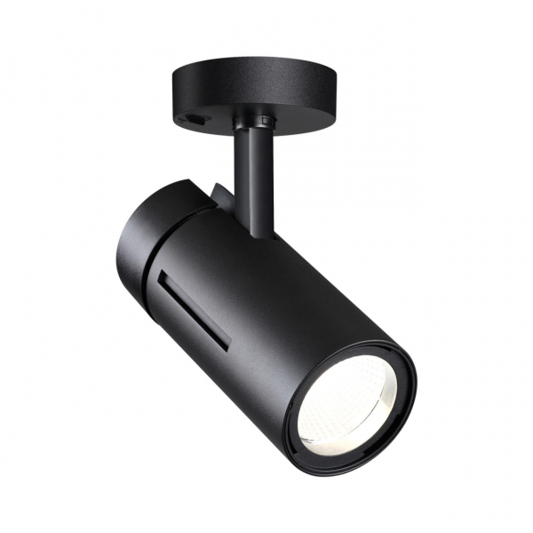 358597 OVER NT21 220 черный Светильник накладной светодиодный IP20 LED 4000K 30W 175-245V DEP, изображение 2
