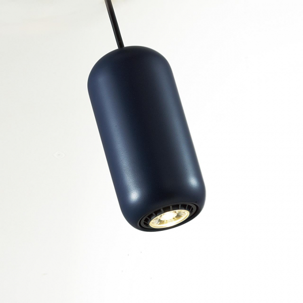 5060/1C PENDANT ODL24 313 темн.синий/черный/металл Подвес GU10 LED 4W COCOON, изображение 4