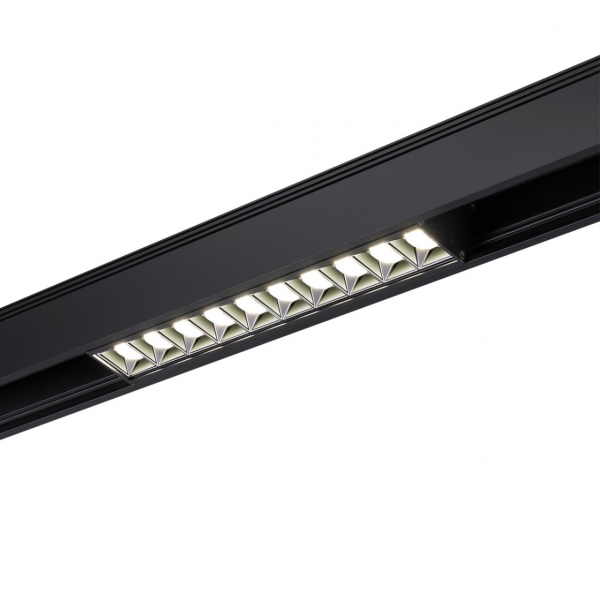 358524 SHINO NT21 082 черный Трековый светильник для низковольного шинопровода IP20 LED 4000K 20W 48V KIT, изображение 2