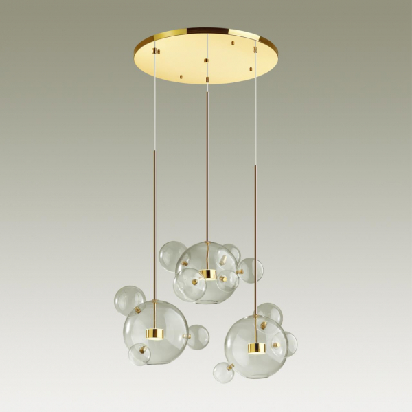 Подвес 4640/36LA BUBBLES 36W 4000K золото, изображение 3