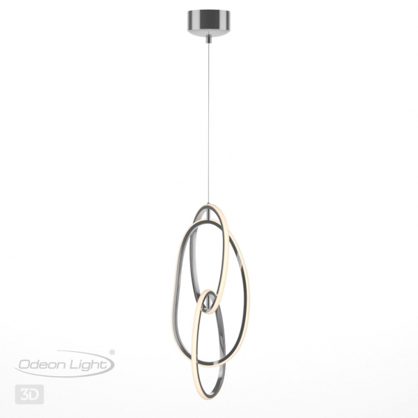 4891/25L L-VISION ODL_EX22 95 хром/акрил Подвес LED 25W 4000K 4891/25L SPACE, изображение 6