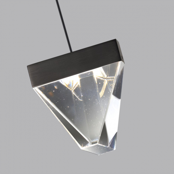 6677/5L L-VISION ODL24 205 Подвесной светильник брашир черн/металл/хрусталь IP20 LED 5W 320Лм 4000K RAY, изображение 4