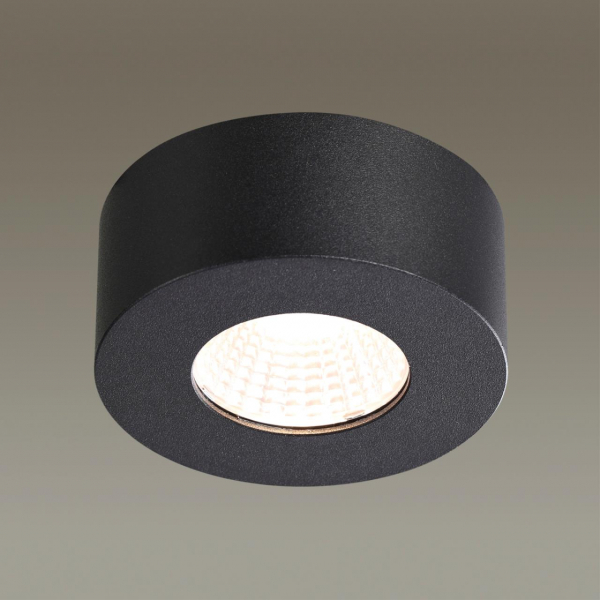 4283/7CL HIGHTECH ODL22 279 черный/металл Потолочный светильник IP20 LED 7W 771Лм 3000K BENE, изображение 3