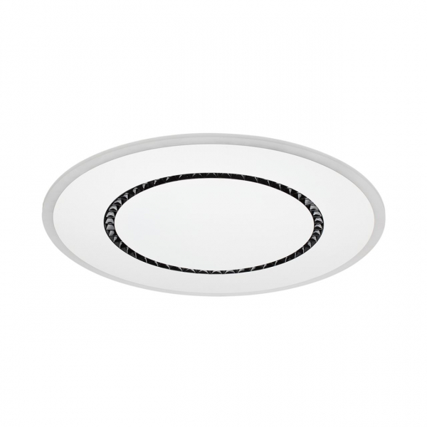 7663/44L MITRA LED SN 60 Светильник пластик/белый LED 44Вт 3000-4000-6000K D600 IP20 пульт ДУ COSMO, изображение 6