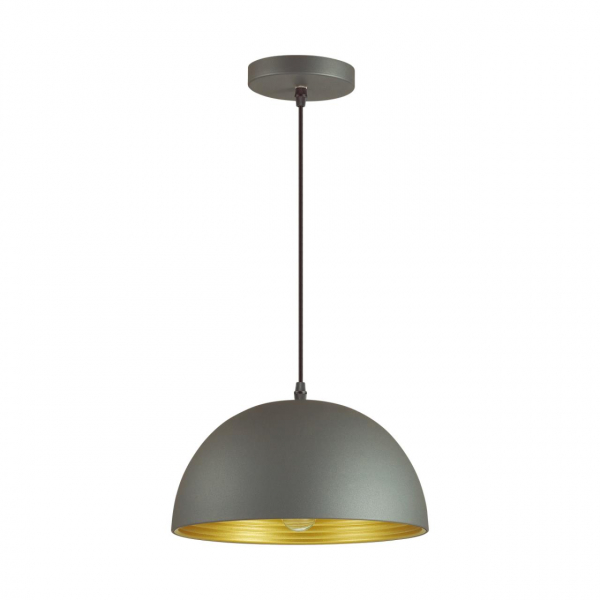 3349/1 PENDANT ODL17 380 темно-серый/золотой Подвес E27 60W 220V UGA, изображение 2