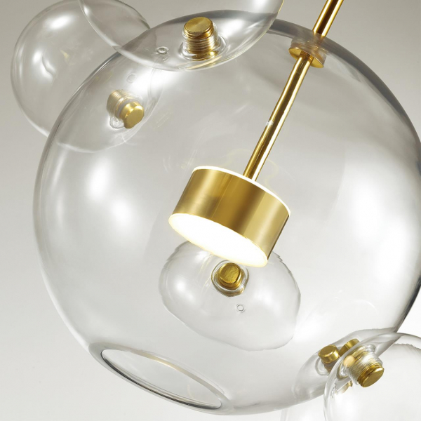 Подвес 4640/36LA BUBBLES 36W 4000K золото, изображение 5