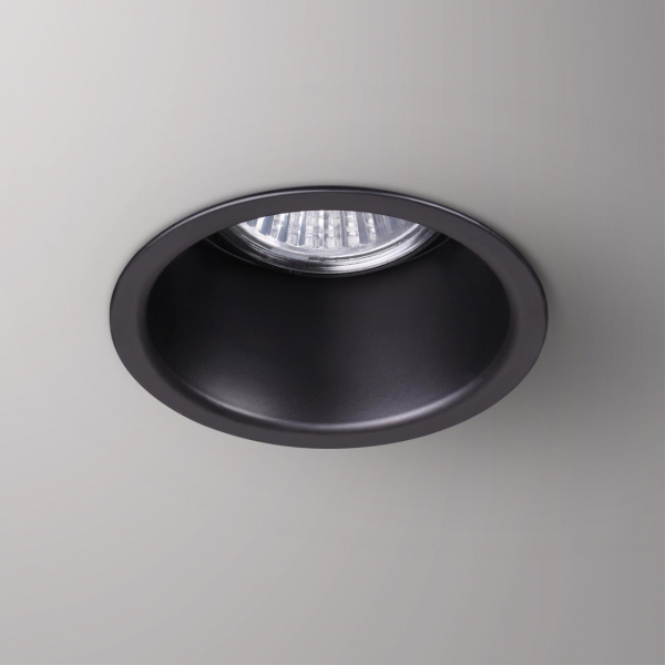 370445 SPOT NT19 321 черный Встраиваемый светильник IP20 GU10 50W 220V BUTT, изображение 3