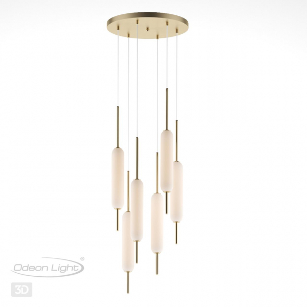 4794/72L PENDANT ODL21 357 бронзовый/белый Подвес LED 72W REEDS, изображение 5