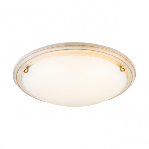 7605/DL SNOK SN Светильник стекло/белое/кремовый/бронза LED 48Вт 4000K D460 IP20 PROVENCE, изображение 2