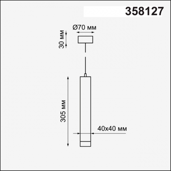 358127 OVER NT19 227 белый Накладной светильник, длина провода 1м IP20 LED 3000K 12W 160 - 265V MODO, изображение 3