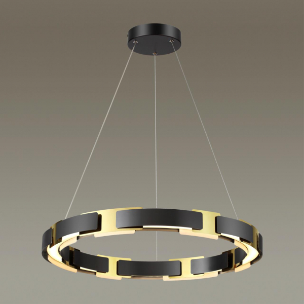 4991/55L L-VISION ODL23 417 черный/золотой/металл/акрил Люстра LED 55W 3000K FIERRO, изображение 3