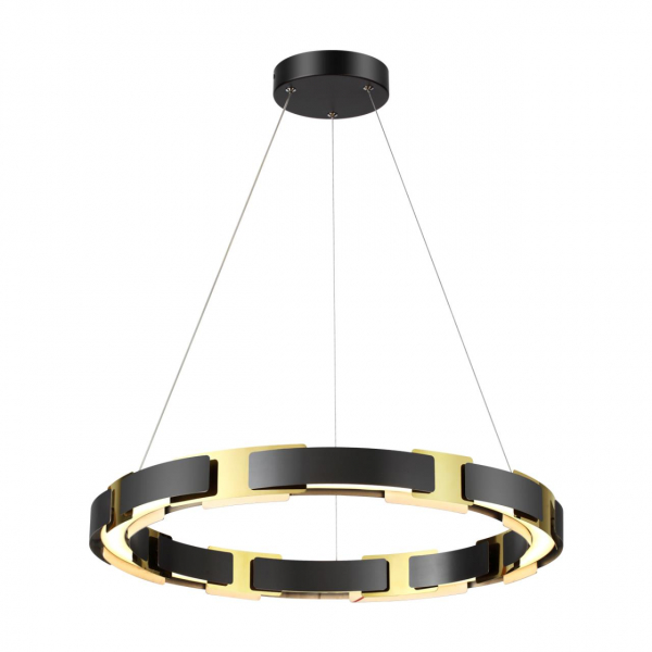 4991/55L L-VISION ODL23 417 черный/золотой/металл/акрил Люстра LED 55W 3000K FIERRO, изображение 2